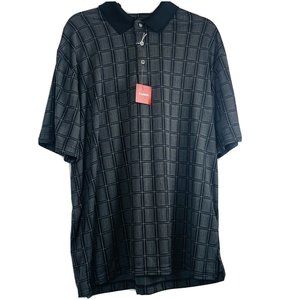 PGA Tour Mens Golf Polo Stripped Shirt